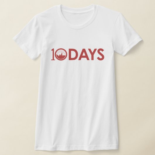 T-shirt de base de 10 jours (Poser)