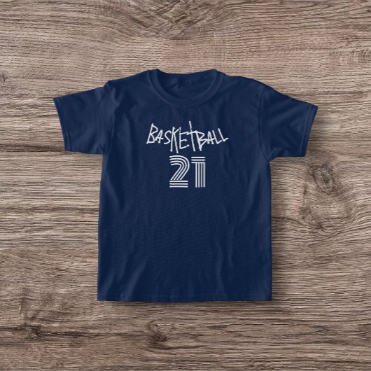 T-shirt de base de basket-ball pour filles