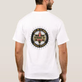 T-shirt de base de coton de l'étoile du shérif de (Dos)