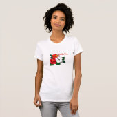 T-shirt de base de dames d'U.S.V.I (Devant entier)