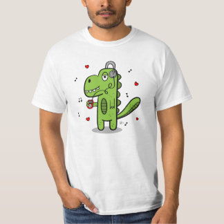 T-shirt de base de dinosaure de Rockosaur