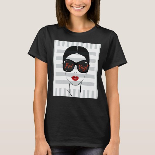 T-Shirt de base de Fri-Yay (Devant)