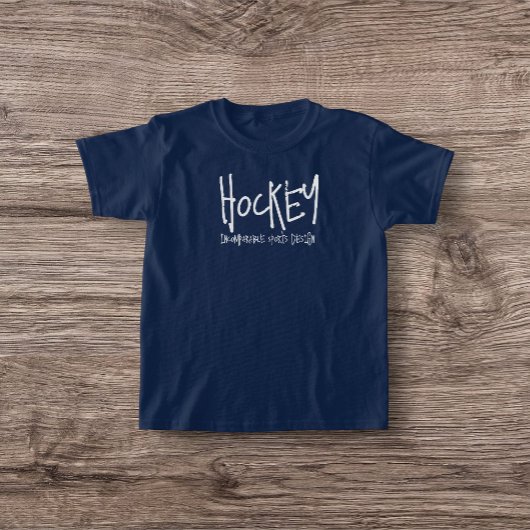 T-shirt de base de hockey pour enfants