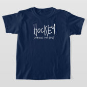 T-shirt de base de hockey pour enfants (Poser)