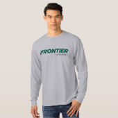T-shirt de base de la douille des hommes de (Devant entier)