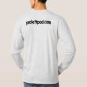 T-shirt de base de la douille des hommes de legs (Dos)