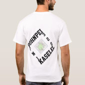 T-shirt de base de la Micronésie d'état de FSM (Dos)