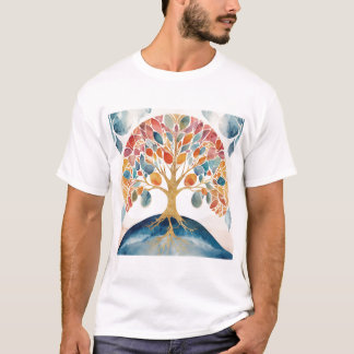 T-shirt de base de l'arbre de vie