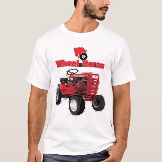 T-shirt de base de l'art des hommes de tracteur de (Devant)