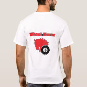 T-shirt de base de l'art des hommes de tracteur de (Dos)