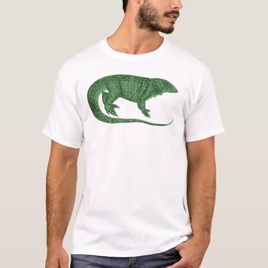 T-shirt de base de Lizard modifié (Devant)