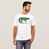 T-shirt de base de Lizard modifié (Devant entier)