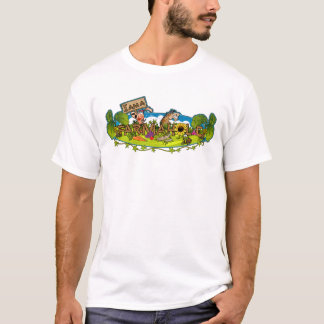 T-shirt de base de logo de Farmaholic