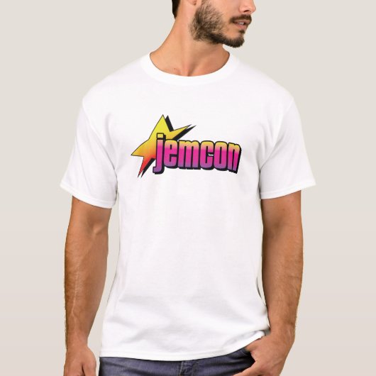 T-shirt de base de logo de JemCon (Devant)