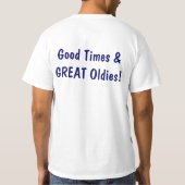 T-shirt de base de l'or massif 14k (Dos)