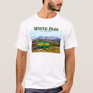 T-shirt de base de passage blanc