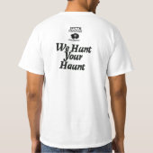 T-shirt de base de SPCTR avec toute l'information (Dos)