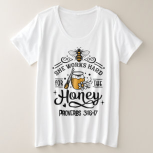 T-shirt de base de taille plus grande