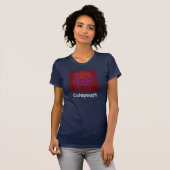 T-shirt de base des dames 2 (Devant entier)