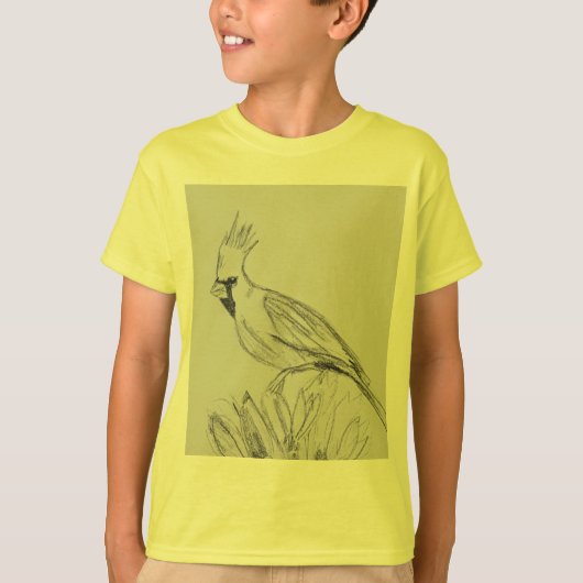 T-shirt de base des enfants cardinaux (Devant)