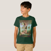 T-shirt de base des enfants de Forest fairy (Devant entier)
