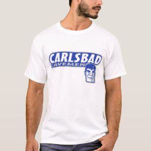 T-shirt de base d'hommes des cavernes de Carlsbad