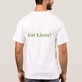 T-shirt de base d'ordinateurs de Stitz (Dos)