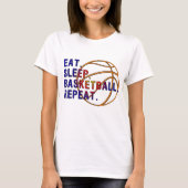 T-shirt de base du ฺBasketball des femmes (Devant)