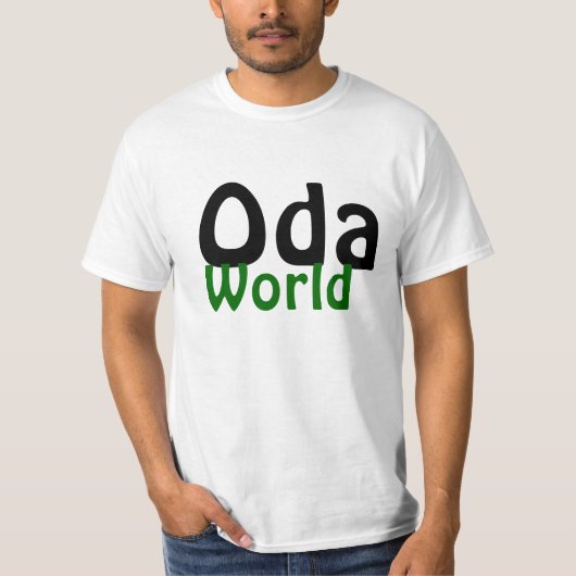 T-shirt de base du monde d'Oda (Devant)