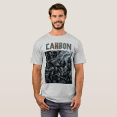 T-shirt de base en carbone (Devant entier)