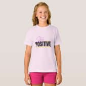 T-shirt de base en coton doux pour filles (Devant entier)
