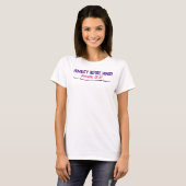 T-shirt de base féminin (Devant entier)