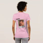 T-shirt de base féminin (Dos entier)