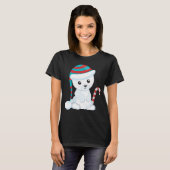 T-shirt de base féminin (Devant entier)