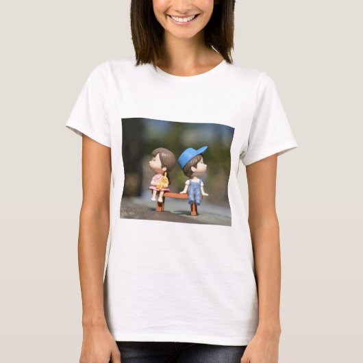 T-shirt de base féminin (Devant)