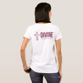 T-shirt de base féminin (Dos entier)
