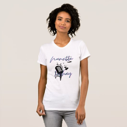 T-shirt de base féminin (Devant entier)