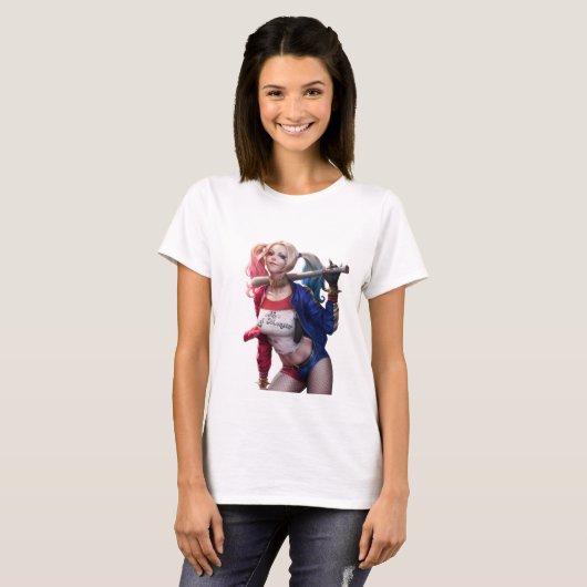T-shirt de base féminin (Devant entier)