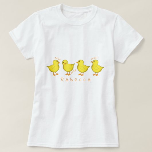 T-shirt de base féminin Chicks (Design devant)