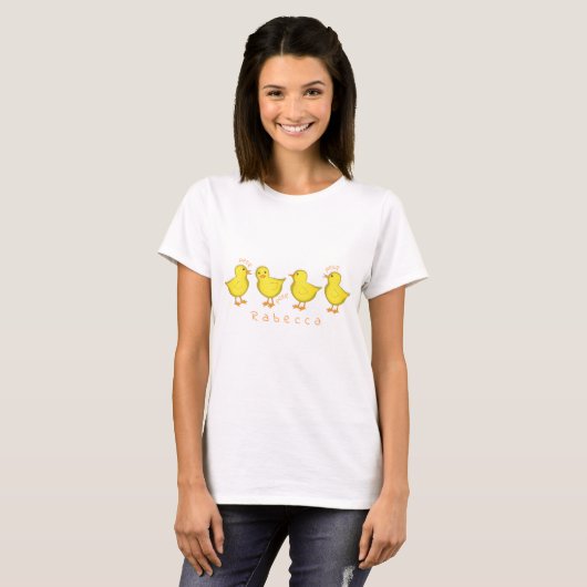 T-shirt de base féminin Chicks (Devant entier)