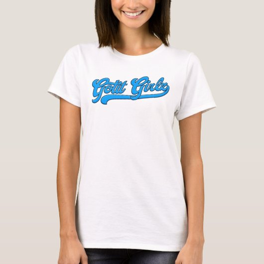 T-shirt de base féminin Gotit Girlz (Devant)