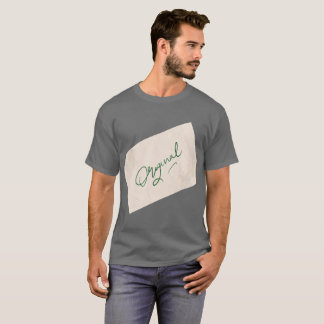 T-shirt de base gris foncé pour homme Original 1