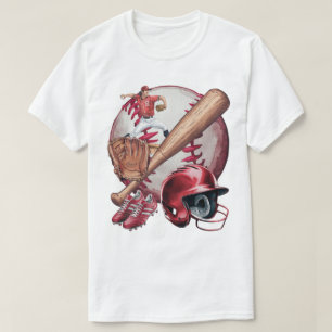 T-Shirt de base homme pour la saison de baseball