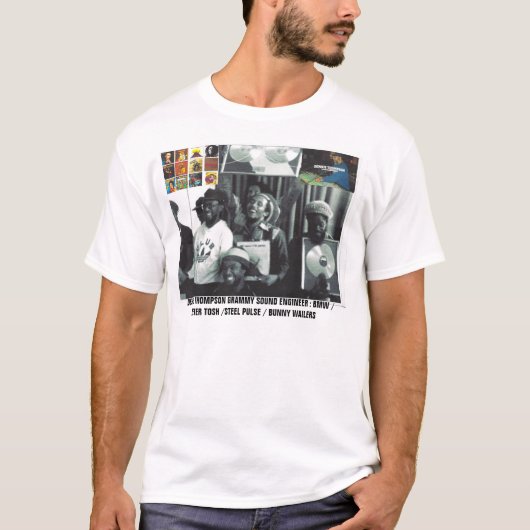 T-shirt de base masculin DENNIS THOMPSON GRAMMY (Devant)