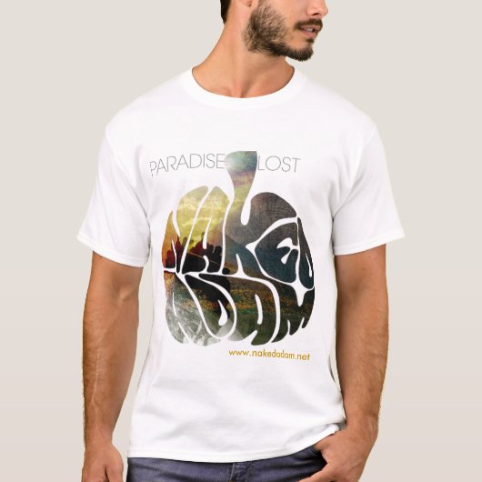 T-shirt de base perdu de paradis (Devant)