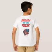 T-shirt de base pour enfants (Dos entier)