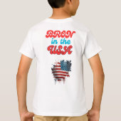 T-shirt de base pour enfants (Dos)