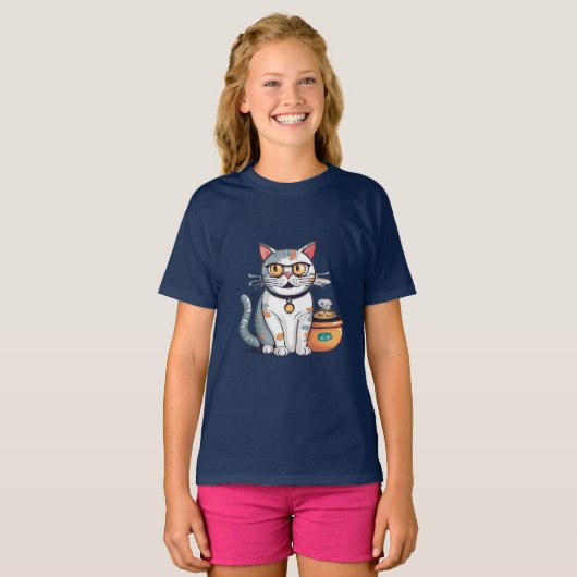 T-shirt de base pour enfants (Devant entier)