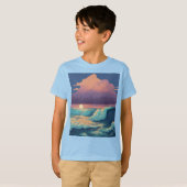 T-shirt de base pour enfants (Devant entier)