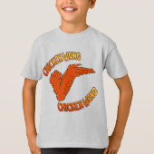 T-shirt de base pour enfants de poule (Devant)